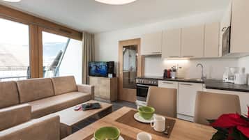 Panoramic Studio, Terrace (Studio Alpine excl. 80 € cleaning fee) | Private kitchen