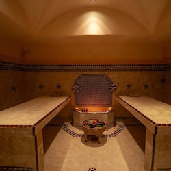Couples treatment rooms, Turkish bath, body treatments, body wraps