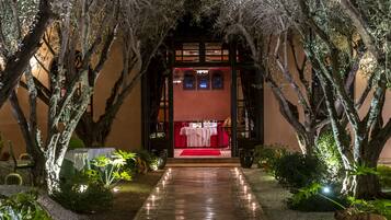 Entrée de l’hébergement