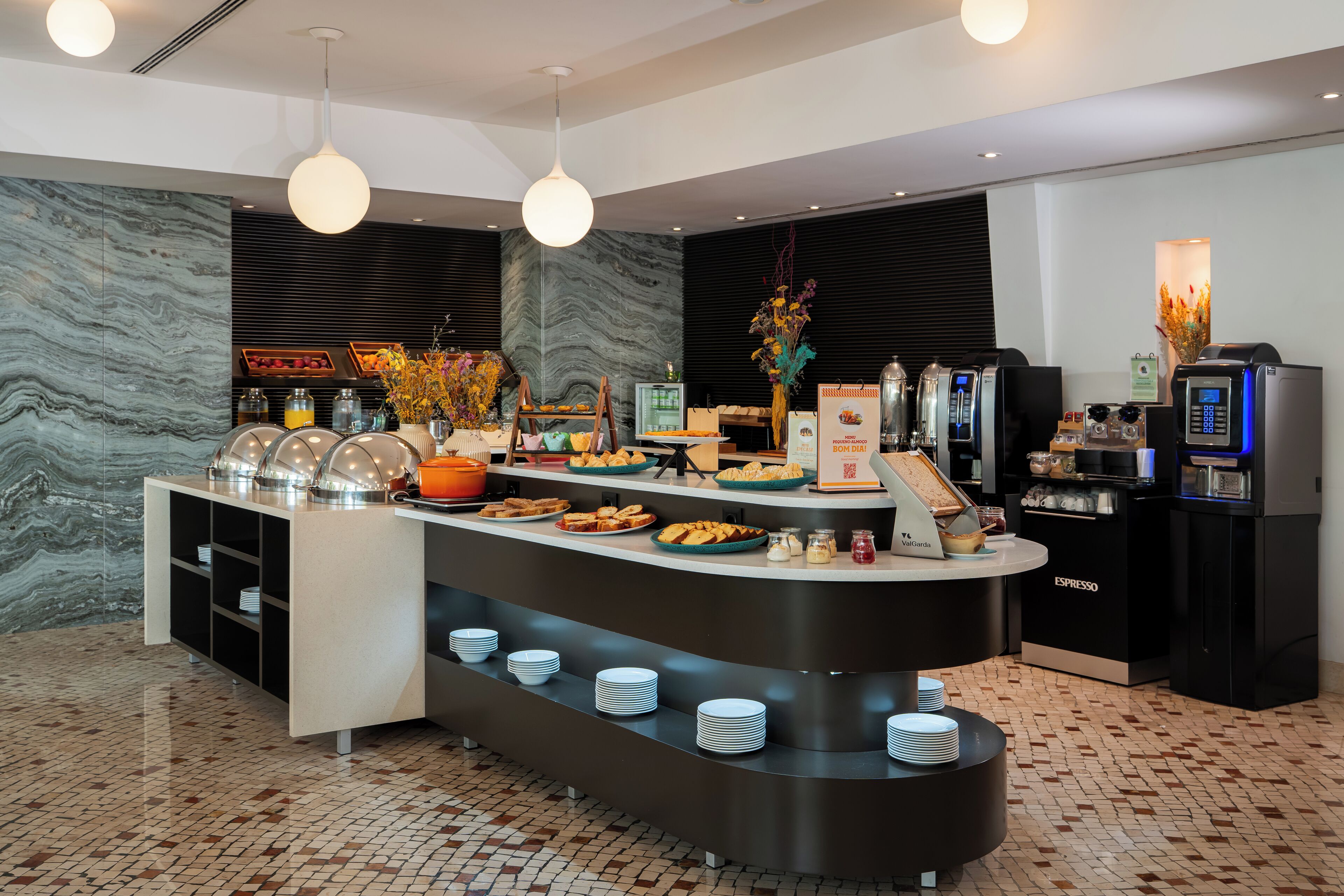 Daily buffet breakfast (EUR 12 per person)