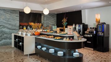 Daily buffet breakfast (EUR 12 per person)
