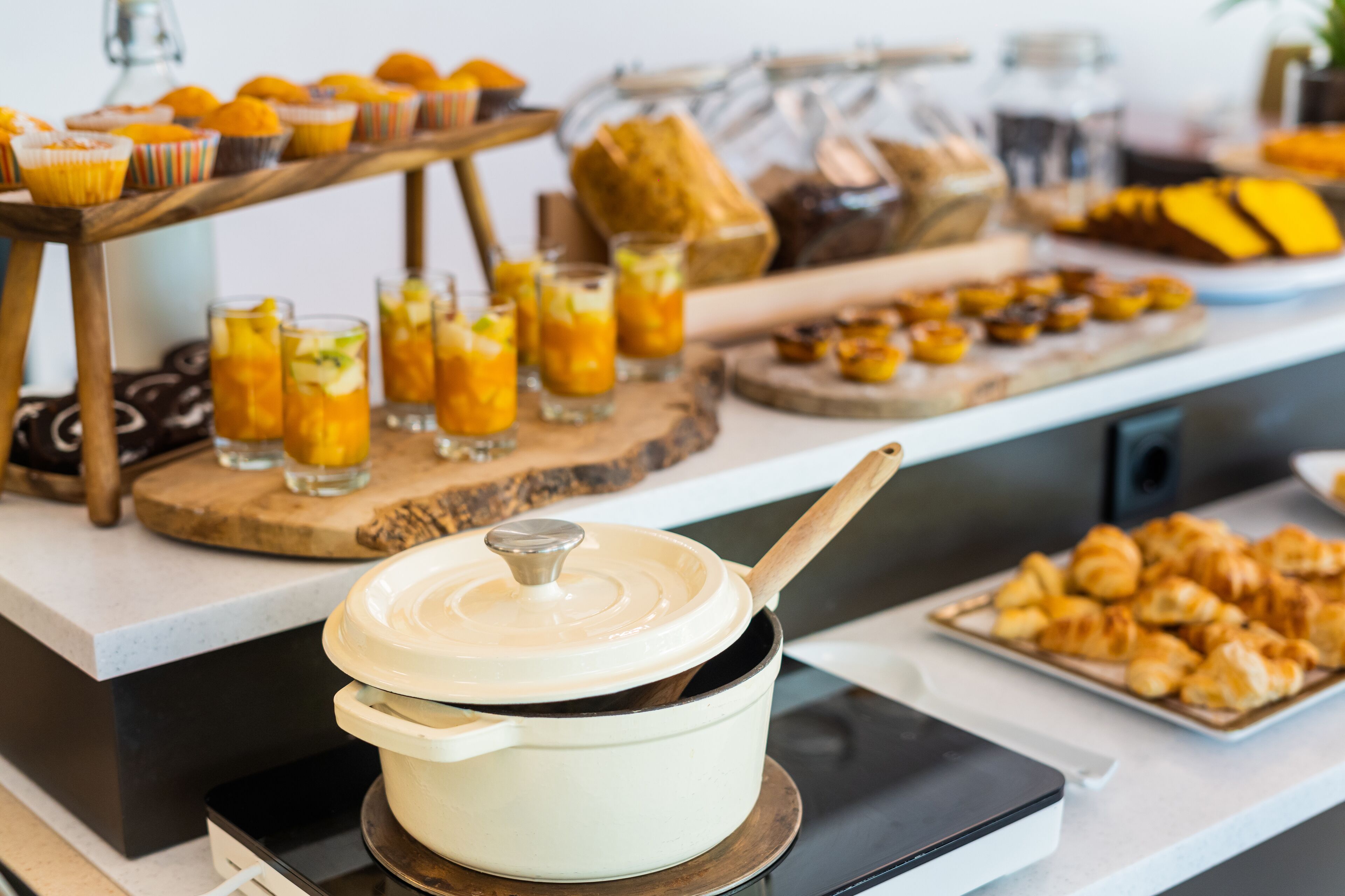 daily buffet breakfast (eur 12 per person)