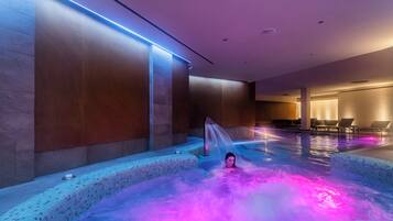 Sauna, hot tub, Turkish bath, body treatments, body wraps, body scrubs