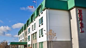 Majoituspaikan julkisivu