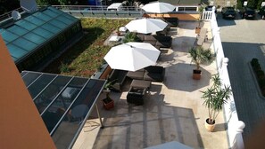 Vue depuis l’hébergement