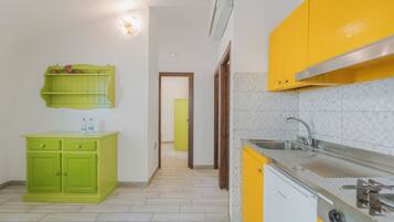 Bungalow, 2 kamar tidur, dapur kecil | Seprai linen