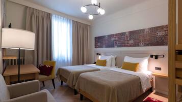 Superior Twin Room, 2 Single Beds | In-room safe, desk, laptop workspace, soundproofing