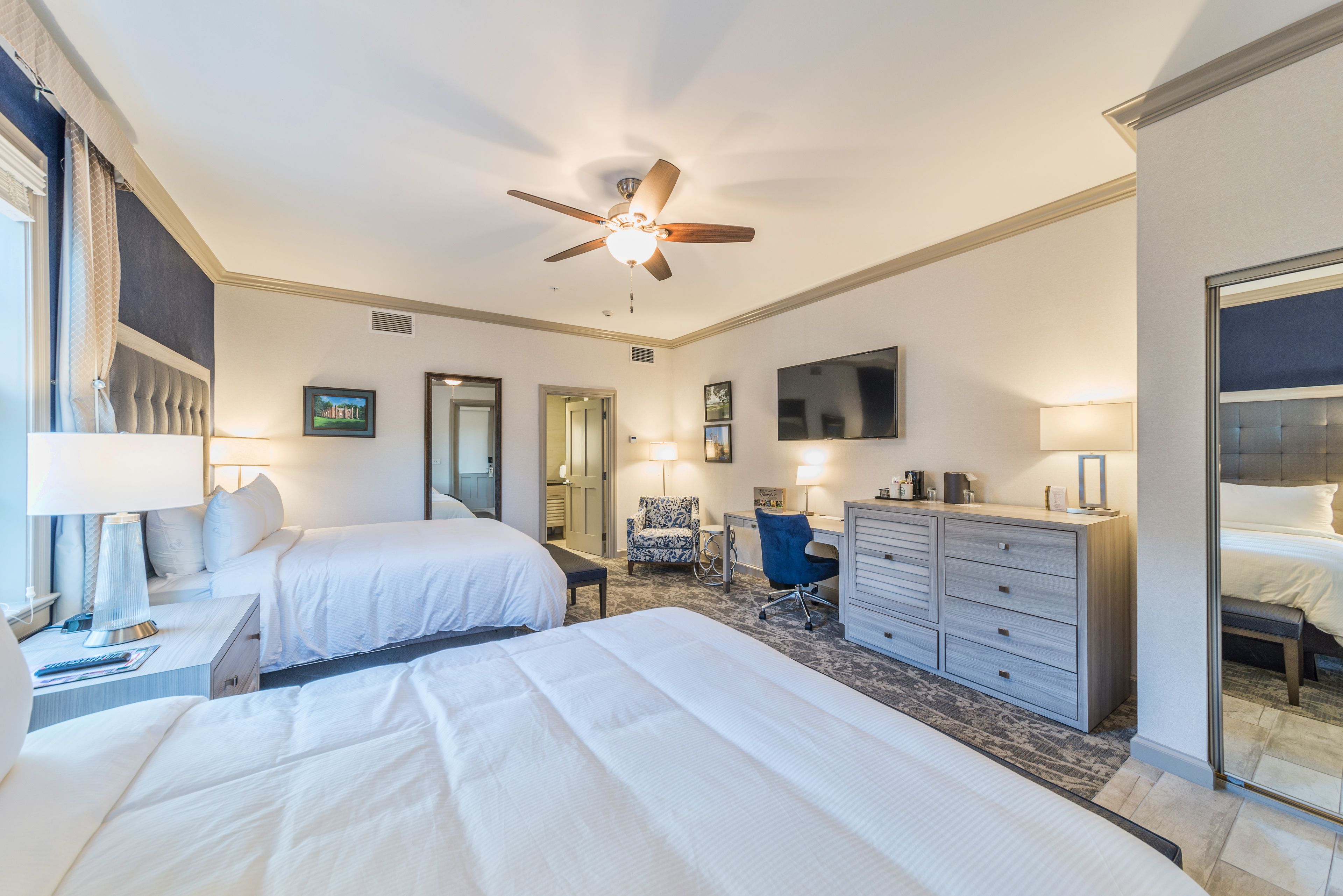 1 bedroom, premium bedding, individually decorated