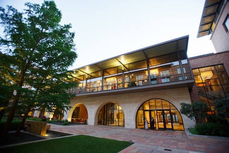 Patio. AT&T Hotel & Conference Center at the University of Texas