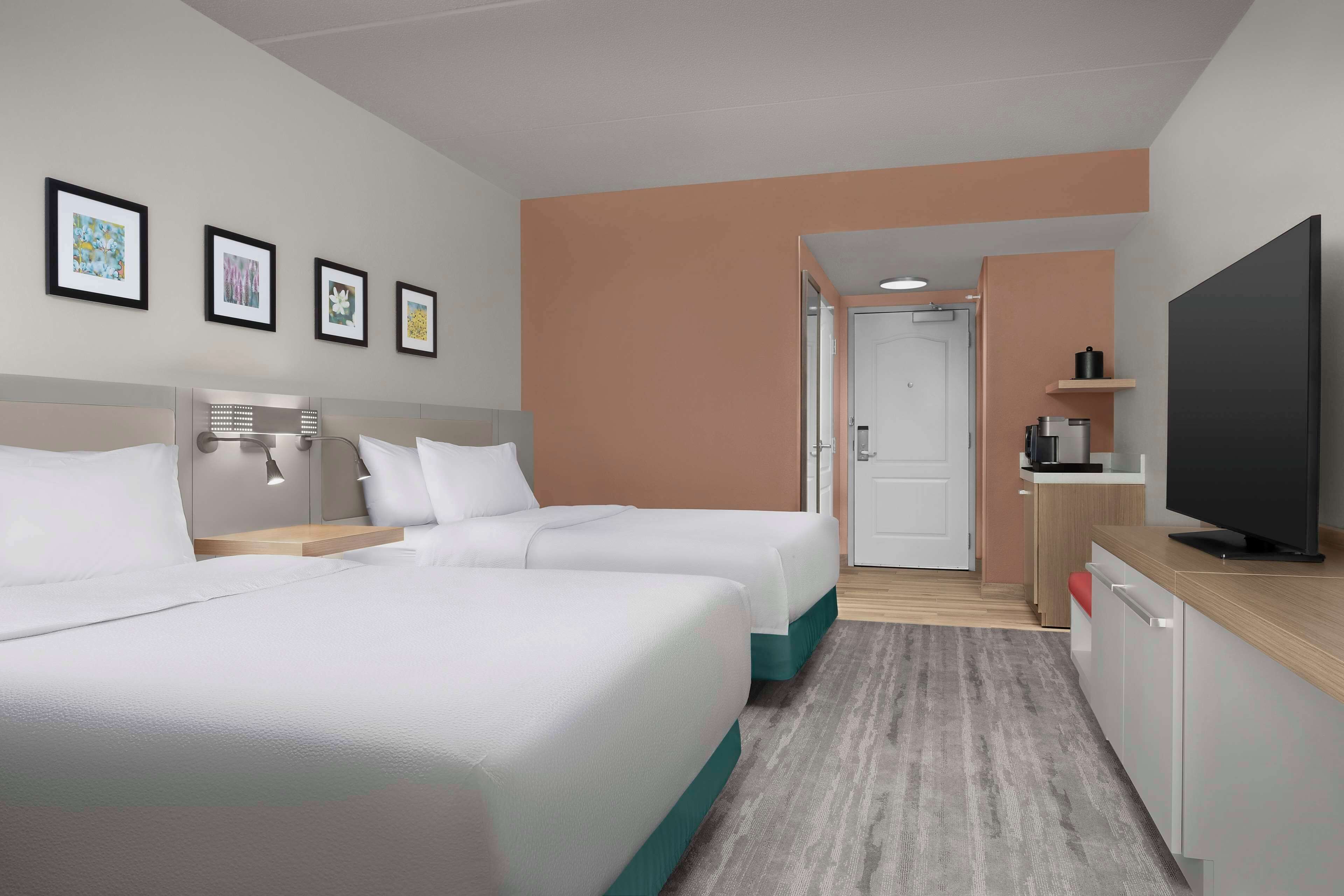 room, 2 queen beds | premium bedding, in-room safe, desk, iron/ironing board