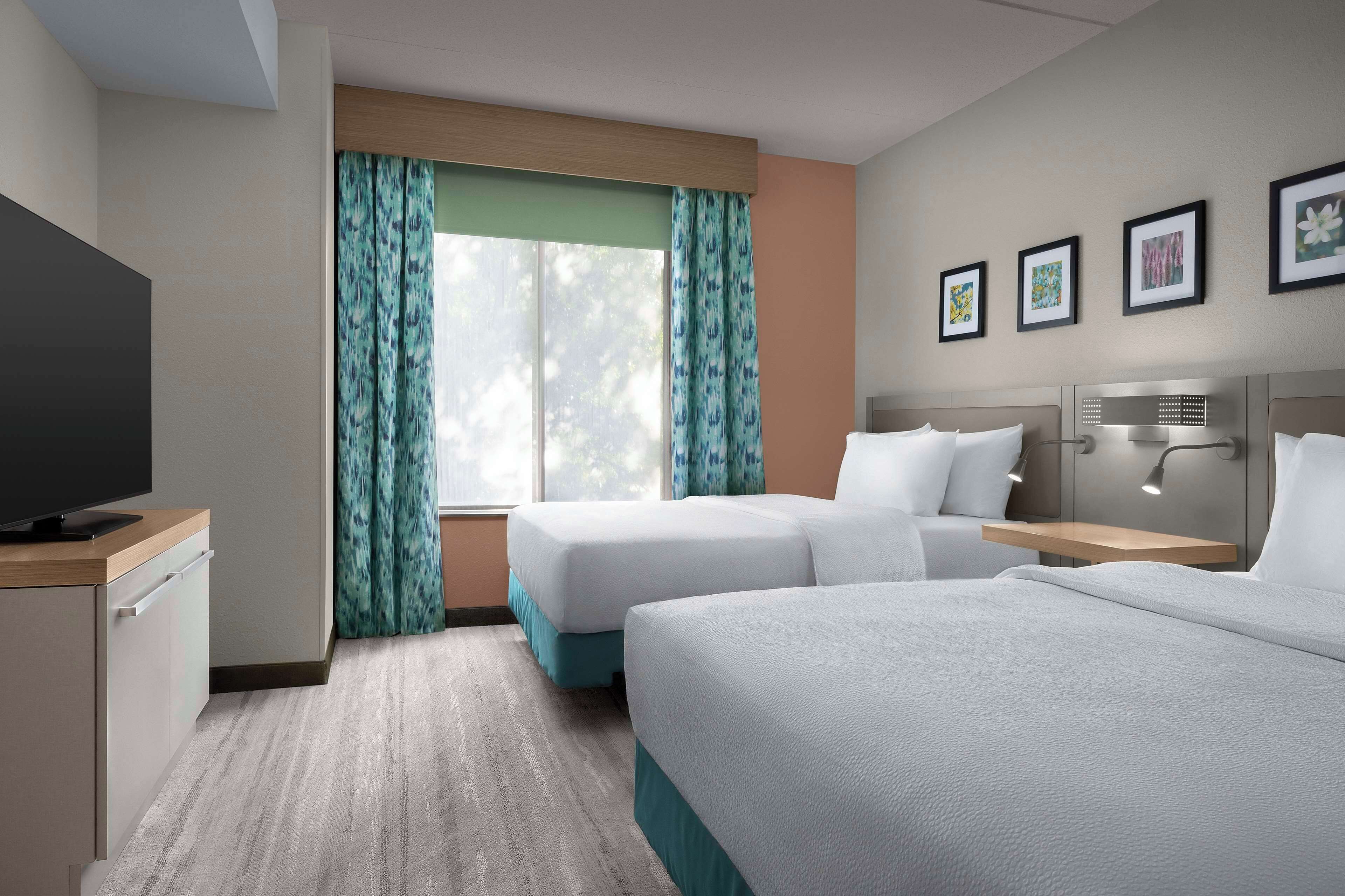 Junior Suite, 2 Queen Beds | Premium bedding, in-room safe, desk, iron/ironing board