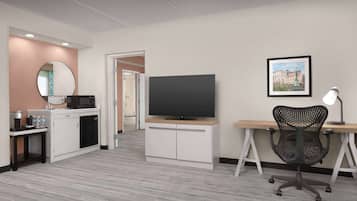 Premium bedding, in-room safe, desk, iron/ironing board