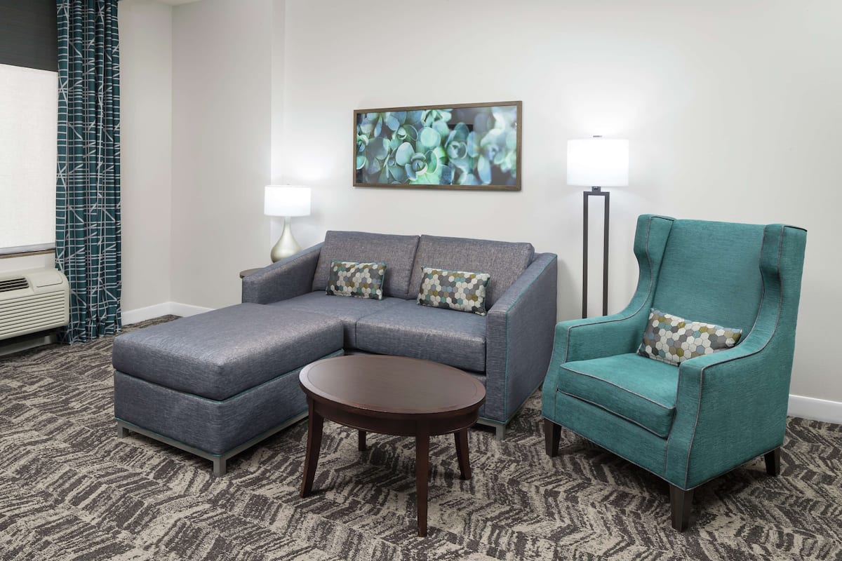 Suite, 1 chambre | Coin séjour