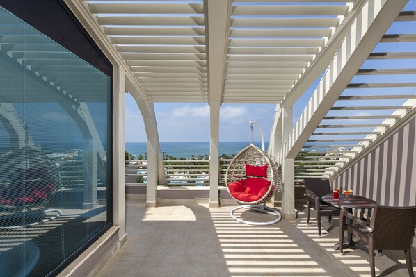 Terrace/patio - Susesi Luxury Resort - All Inclusive (Serik)