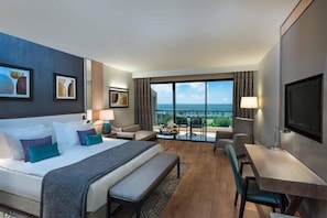 Egyptian cotton sheets, premium bedding, Select Comfort beds, minibar - Susesi Luxury Resort - All Inclusive (Serik)
