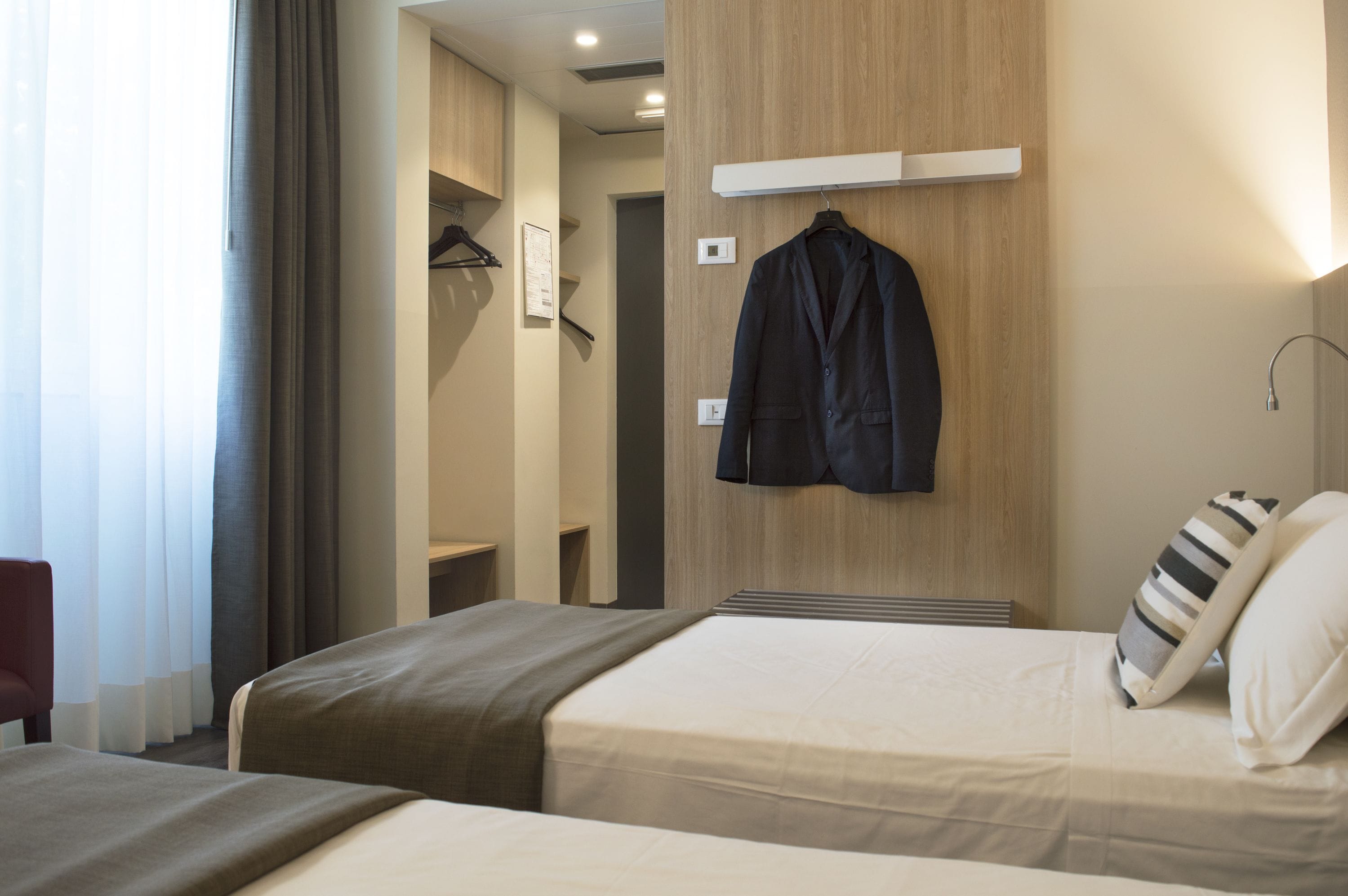 double or twin room | in-room safe, desk, blackout curtains, soundproofing