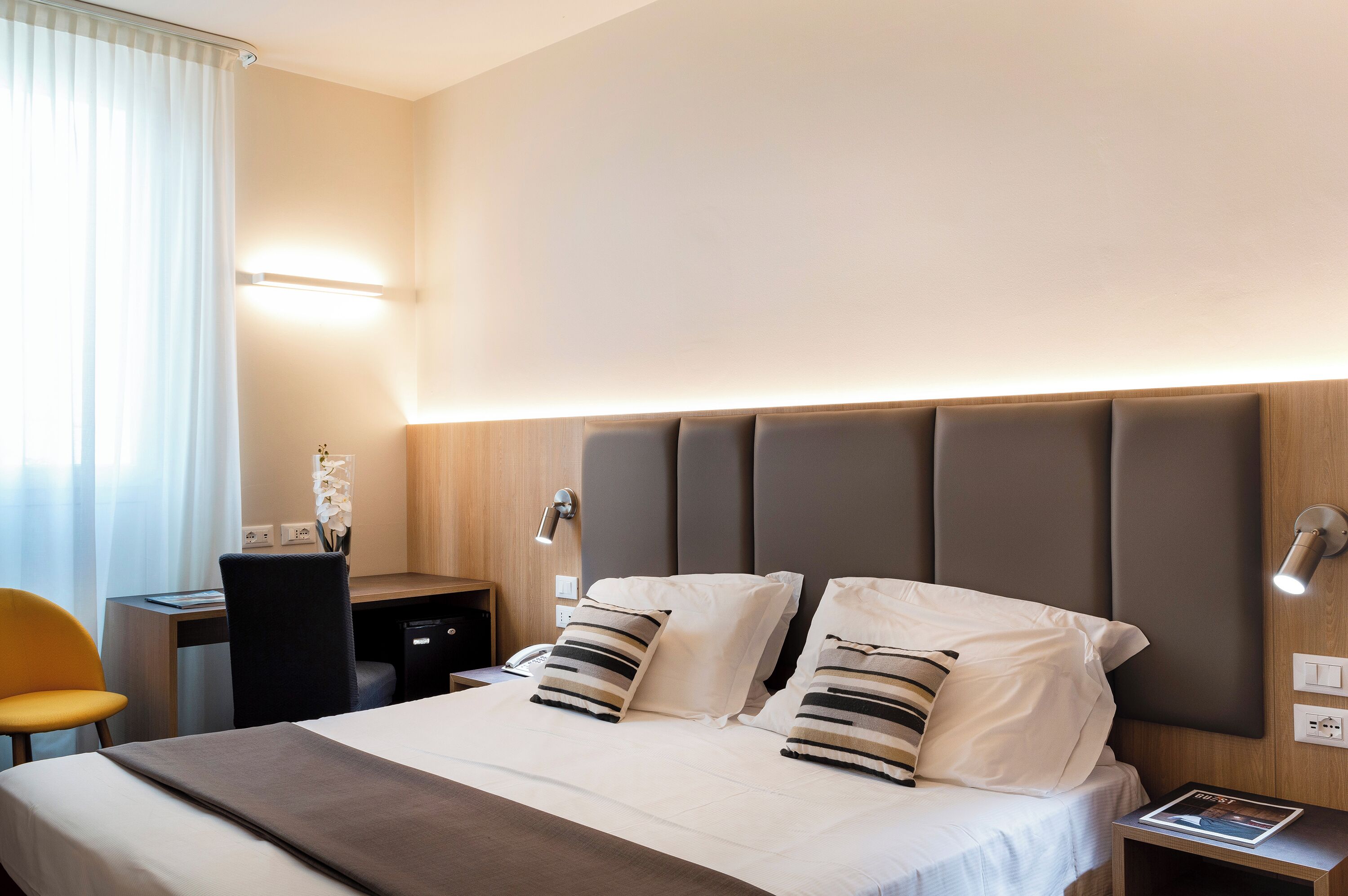 double or twin room | in-room safe, desk, blackout curtains, soundproofing