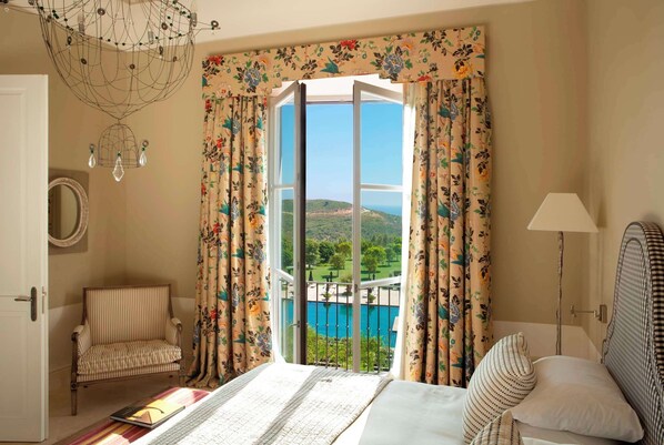 Executive Suite with Spa Access | Egyptian cotton sheets, premium bedding, down comforters, minibar - Finca Cortesin Hotel Golf & Spa (Casares)