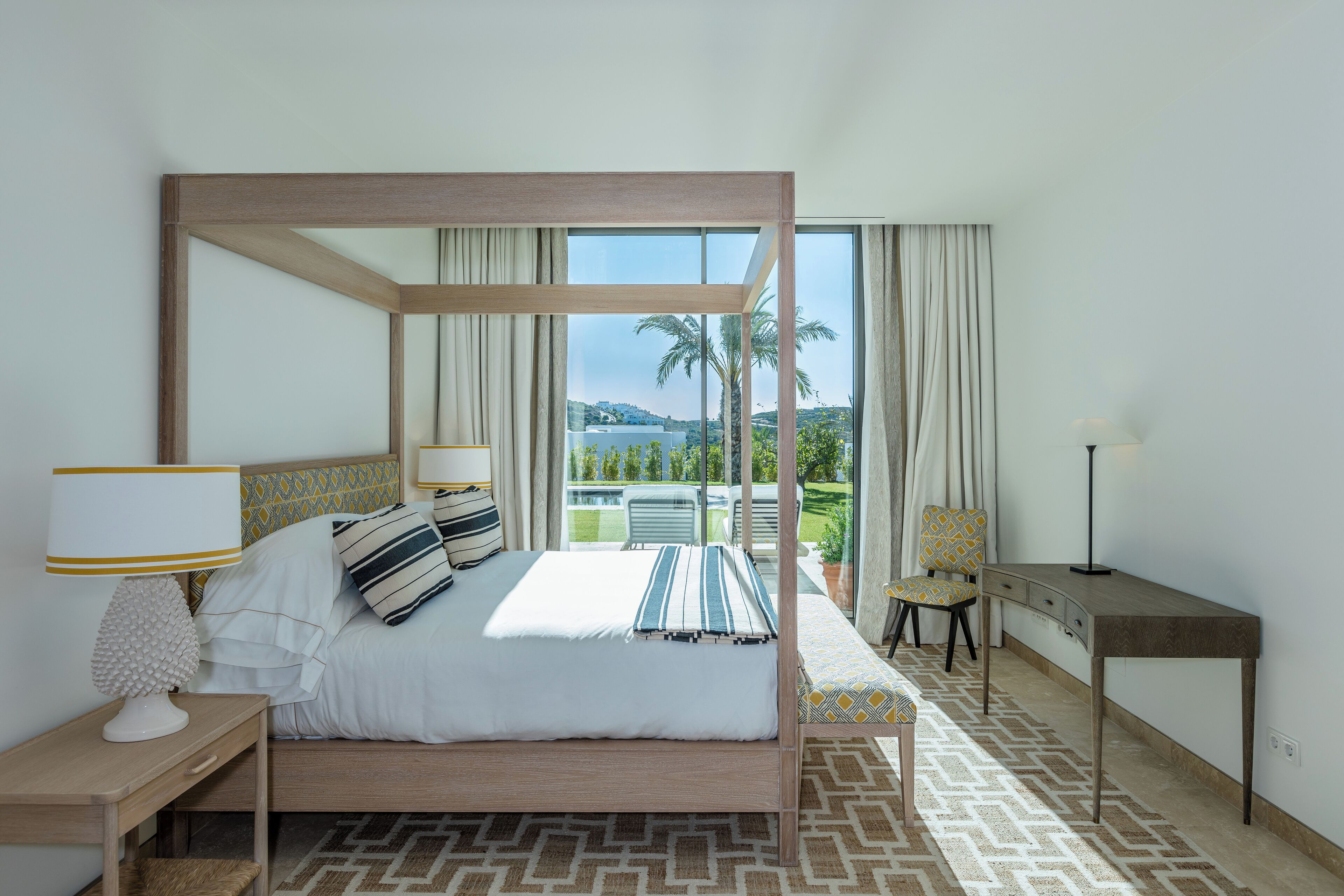 埃及棉床单、高档床上用品、羽绒被、迷你吧