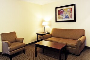 Suite, 1 King Bed with Sofa bed | In-room safe, desk, iron/ironing board, rollaway beds