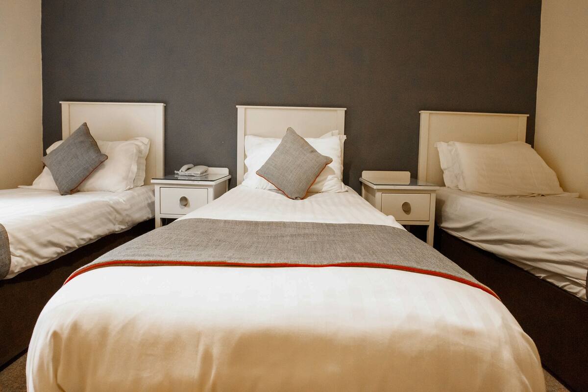 Iron/ironing board, free WiFi, bed sheets