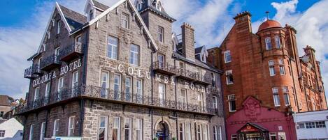 Façade de l’hébergement