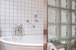 ダブルルーム (with Jacuzzi) | 高級寝具、ミニバー、セーフティボックス (室内)、デスク
