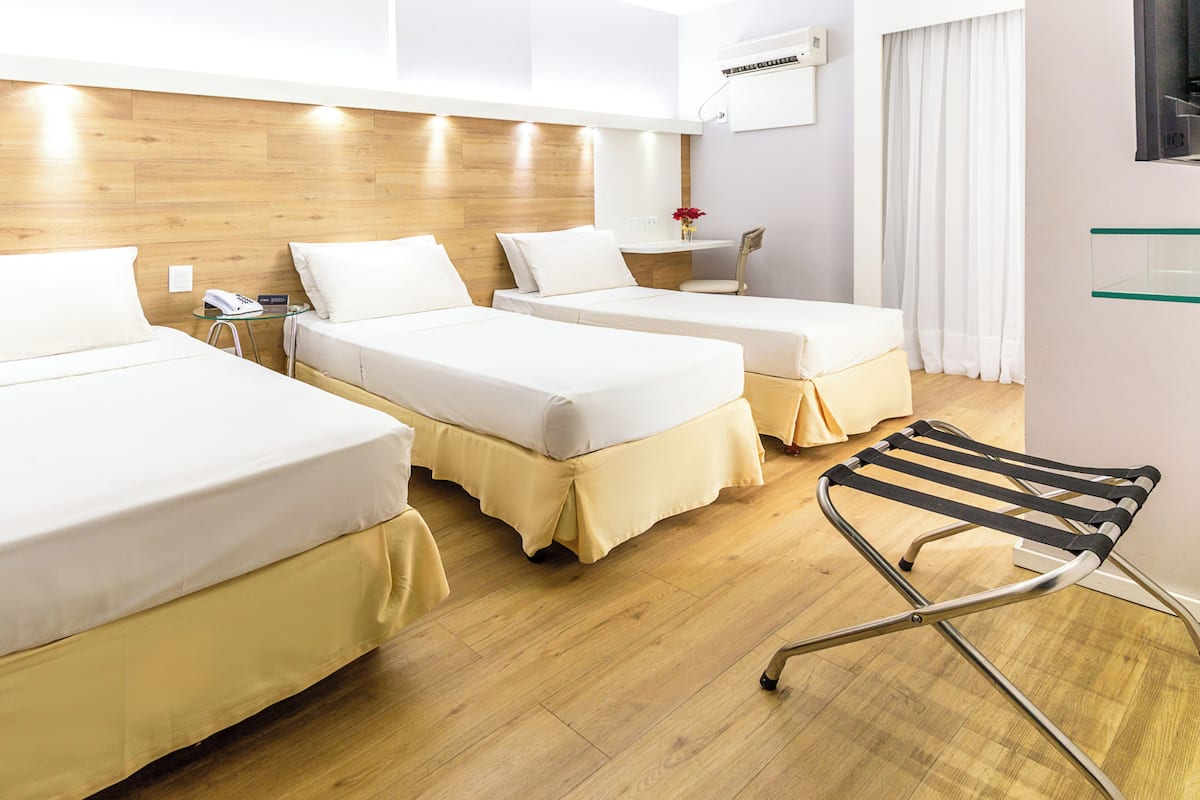 Biancheria da letto di alta qualità, una cassaforte in camera