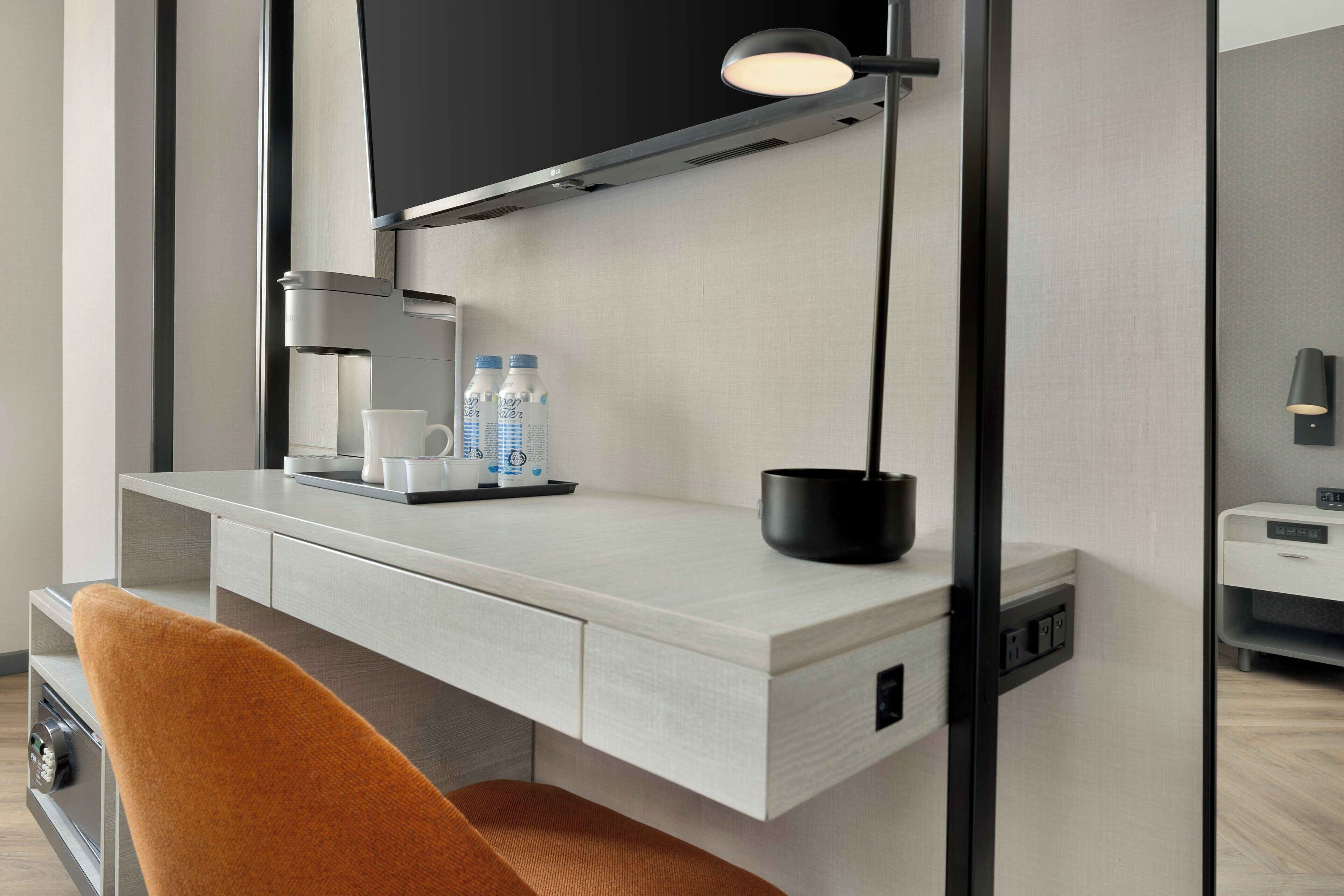 Premium bedding, pillow-top beds, in-room safe, desk