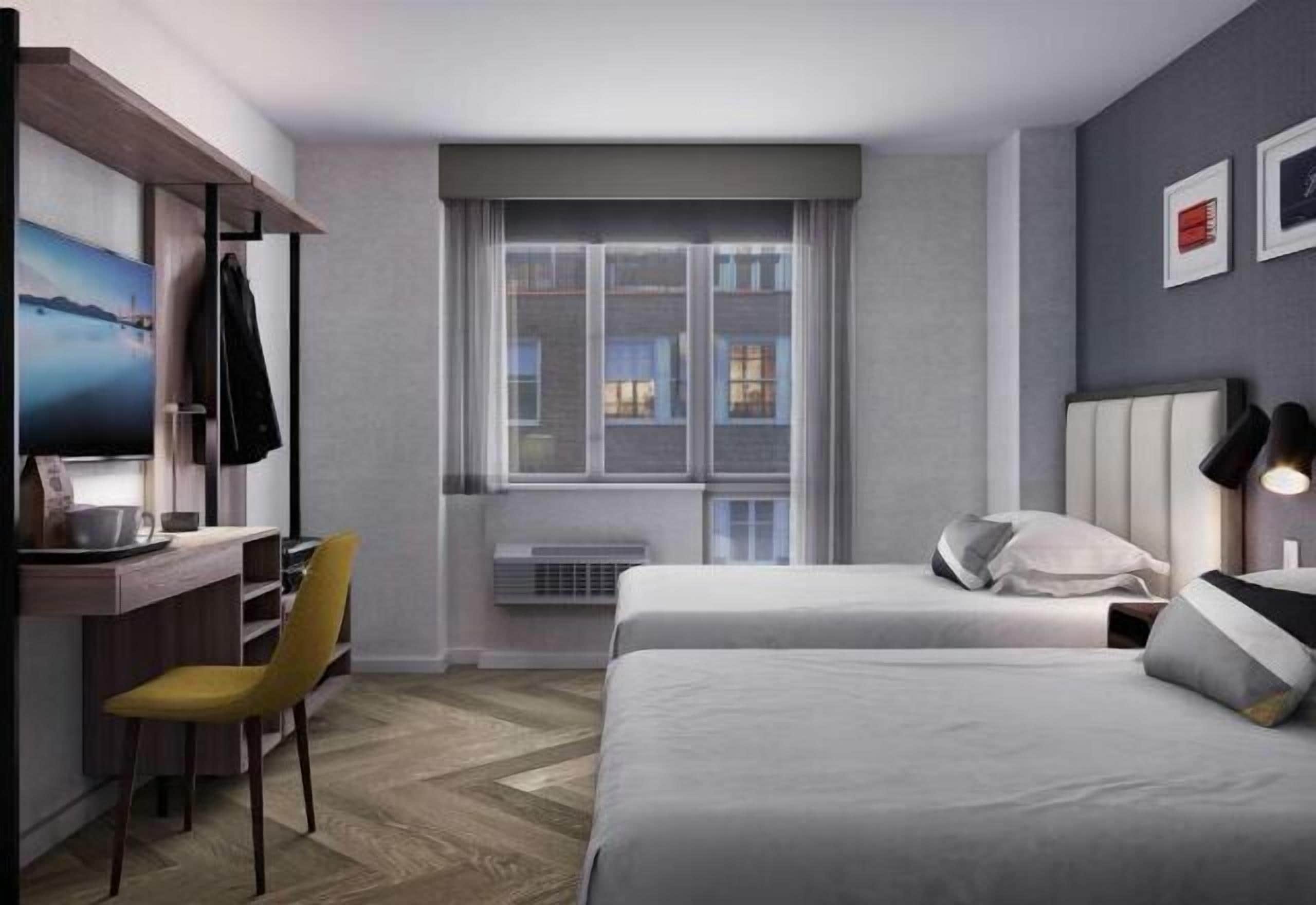 Premium bedding, pillow-top beds, in-room safe, desk