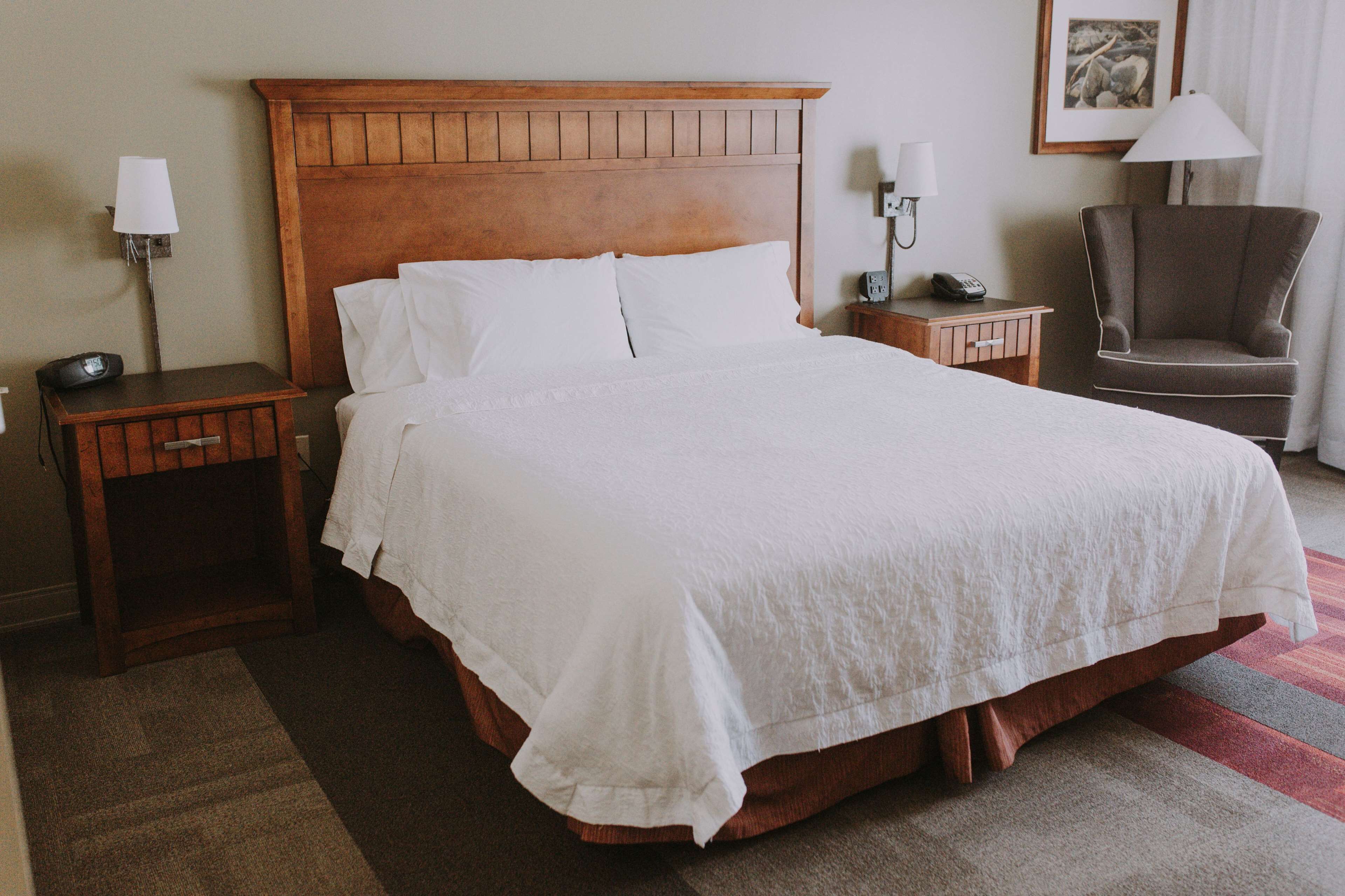 blackout curtains, iron/ironing board, free cots/infant beds