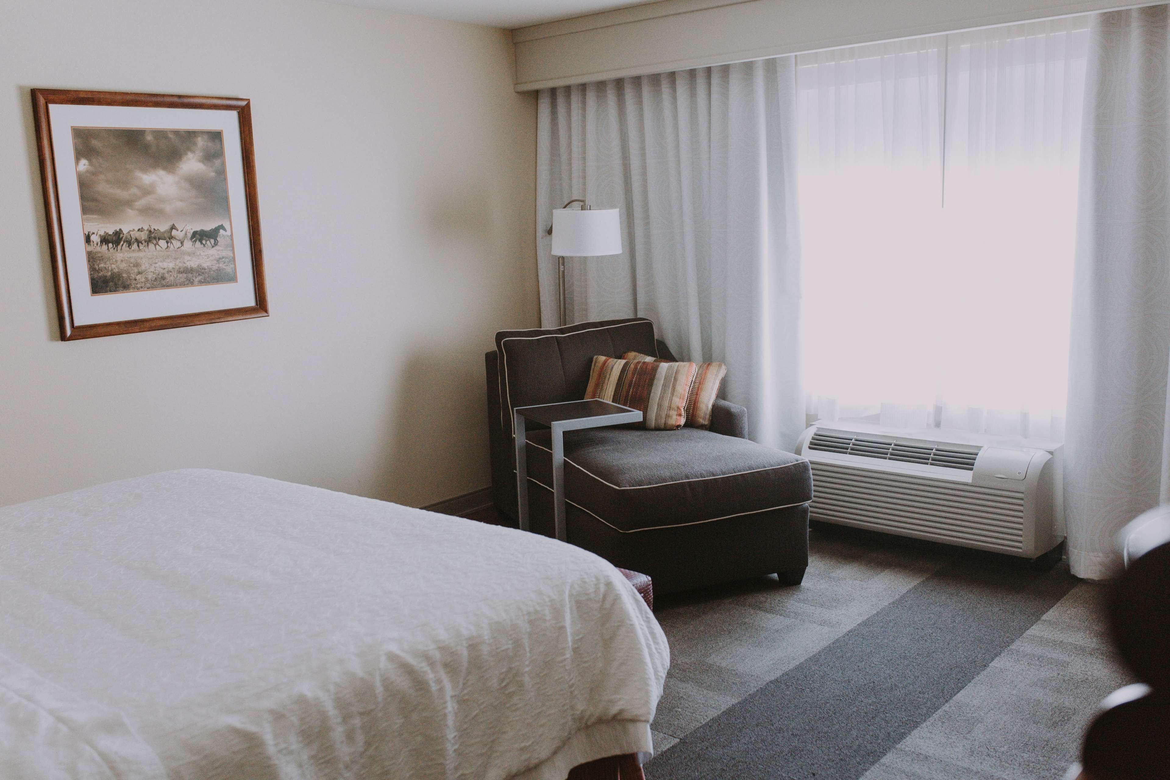 blackout curtains, iron/ironing board, free cots/infant beds