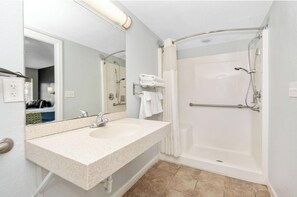 Free toiletries, hair dryer, towels, soap