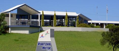 Façade de l’hébergement