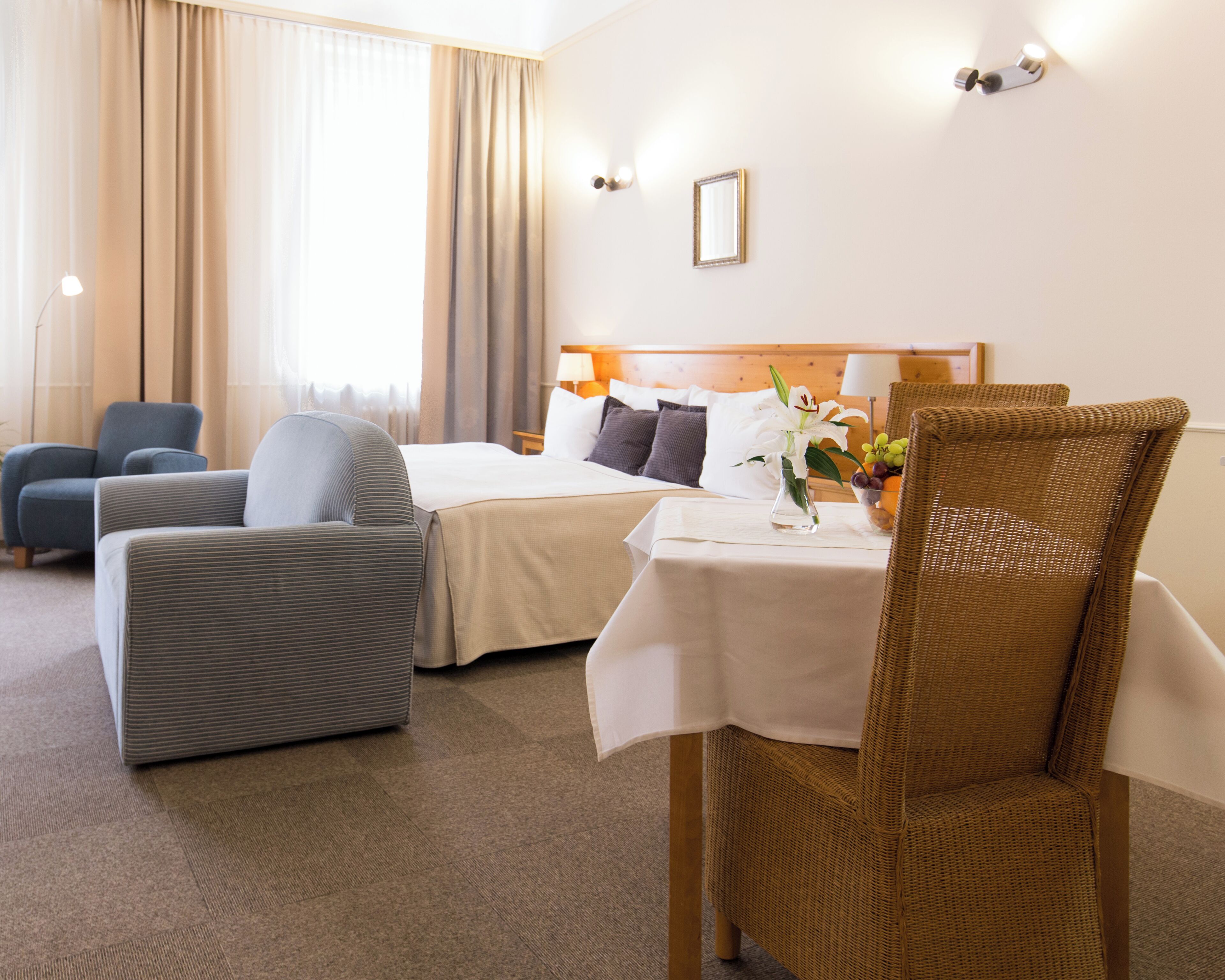 family suite | 1 bedroom, premium bedding, minibar, in-room safe