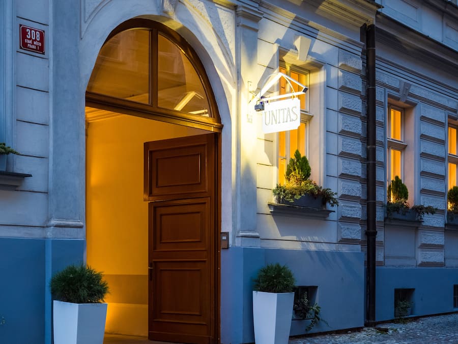 Entrada de la propiedad