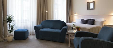 Suite Junior | 1 chambre, literie de qualité supérieure, minibar