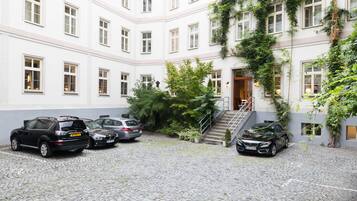 Self parking (CZK 750 per night)
