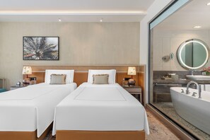 Egyptian cotton sheets, premium bedding, minibar, in-room safe - Taj Alibaug Resort & Spa (Alibag)
