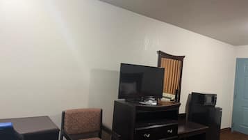 Pillow-top beds, desk, laptop workspace, iron/ironing board