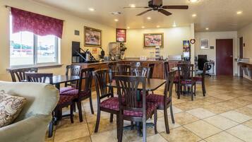 Free daily full breakfast