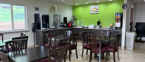 Free daily full breakfast