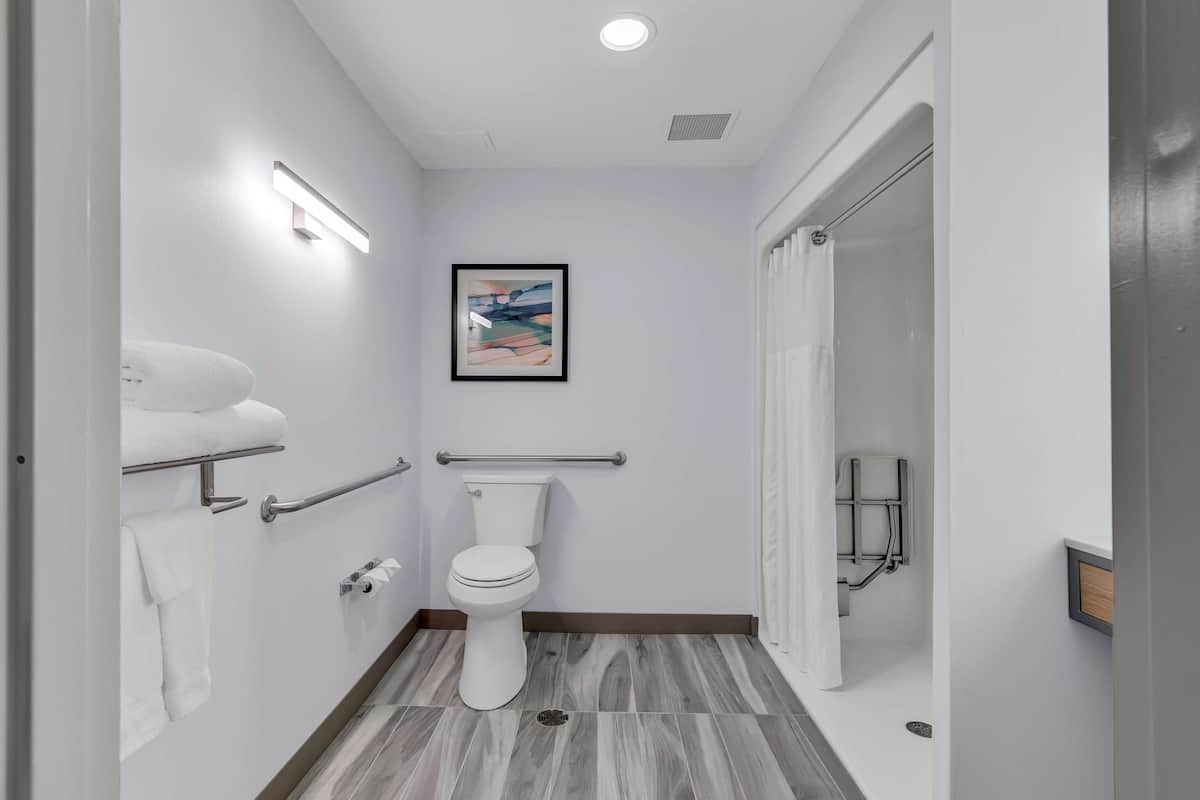 Regadera en el baño