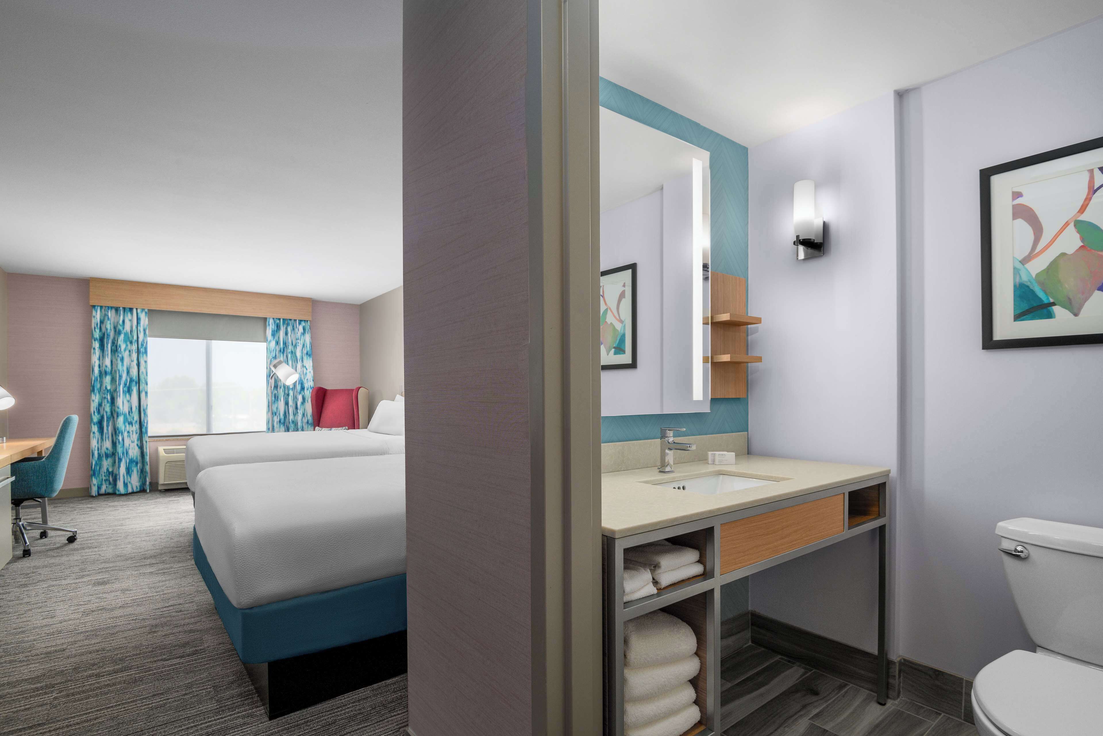 1 bedroom, hypo-allergenic bedding, in-room safe, iron/ironing board