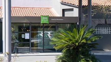 Entrée de l’hébergement