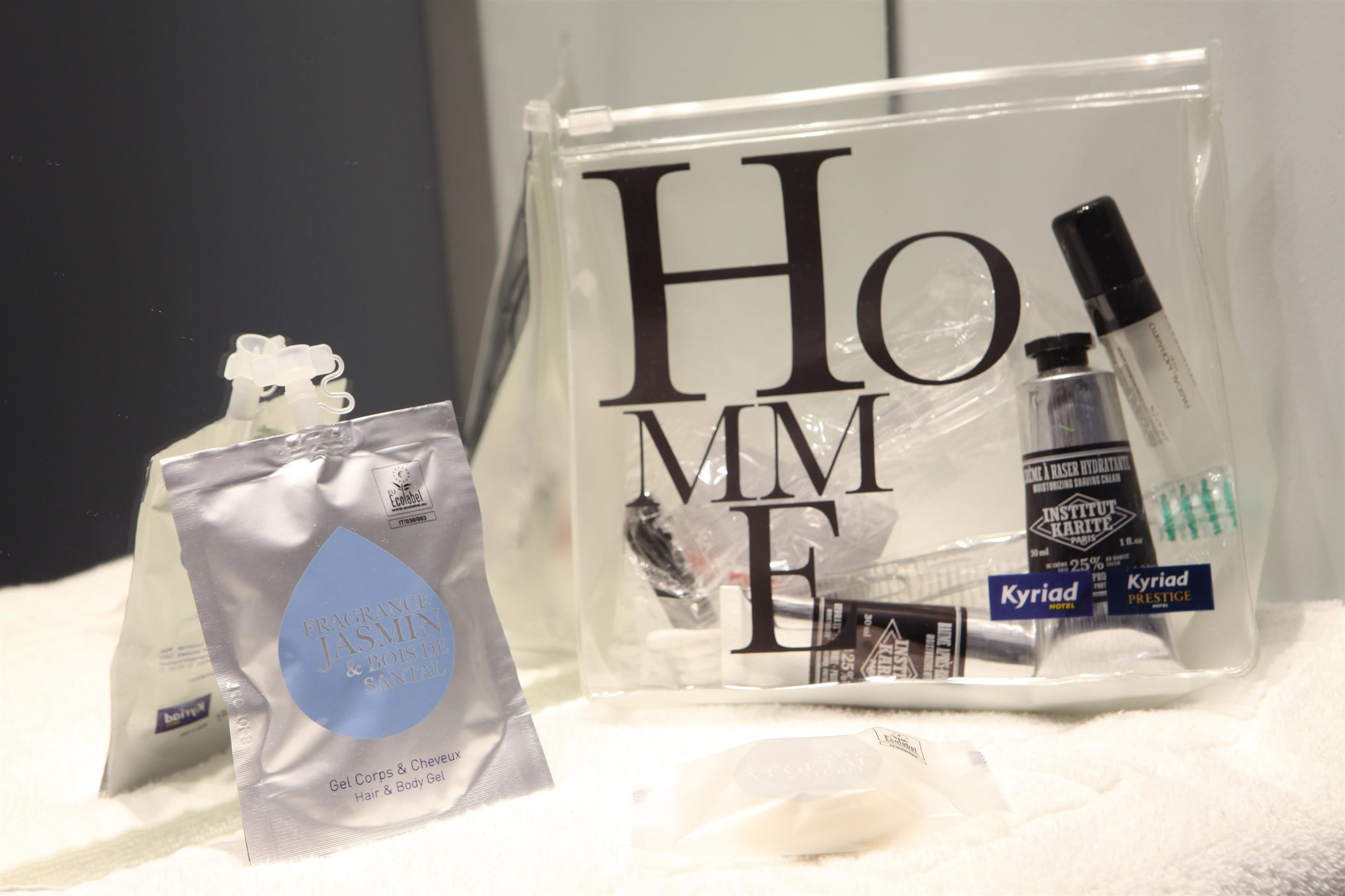 memory-foam beds, desk, blackout curtains, soundproofing