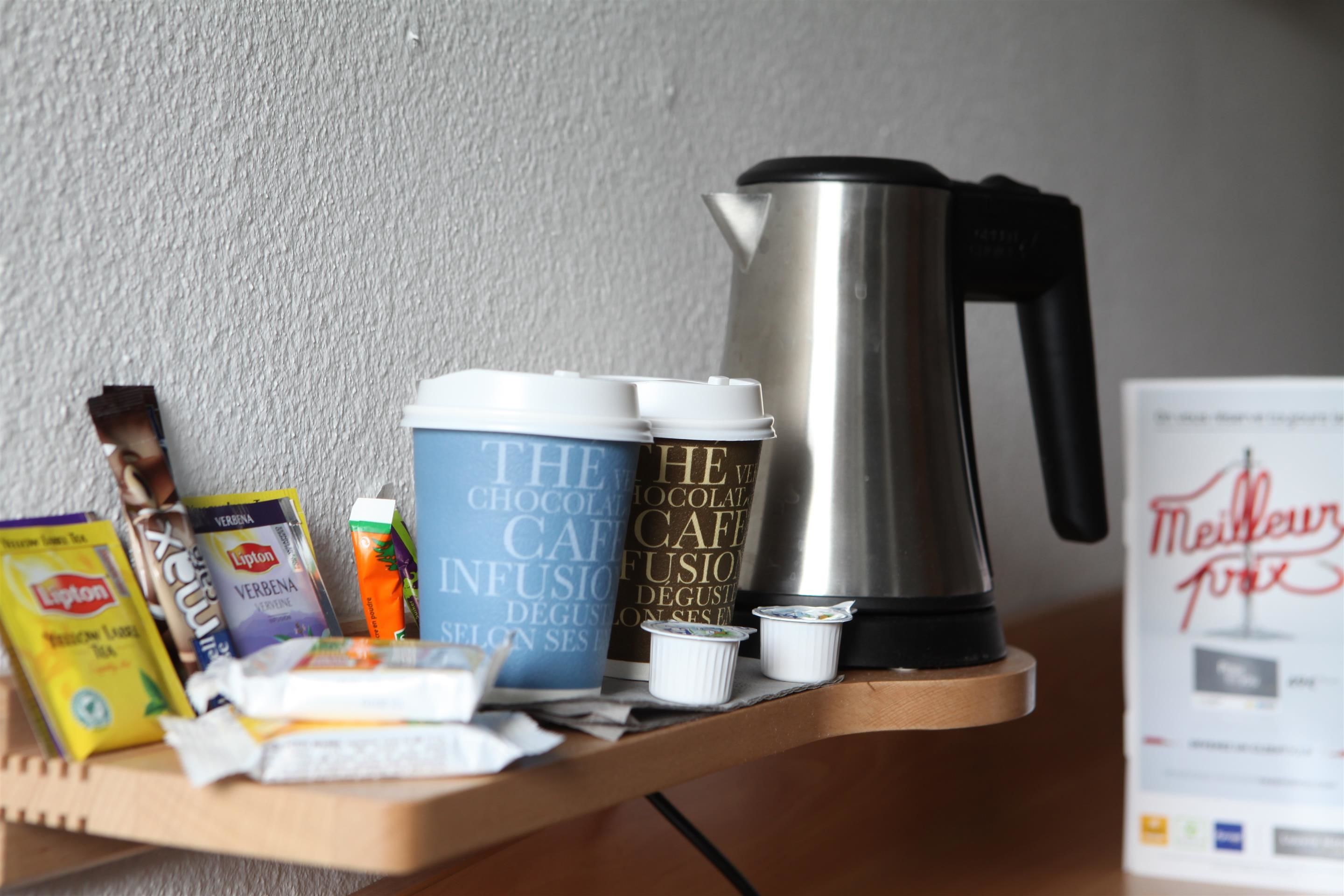 memory-foam beds, desk, blackout curtains, soundproofing