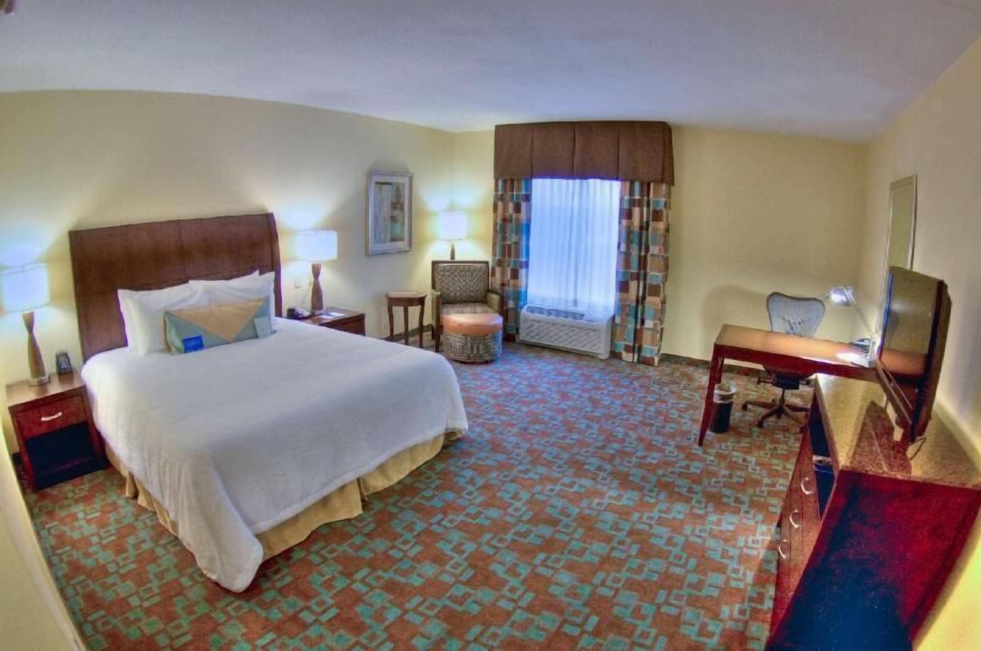 Premium bedding, down duvets, in-room safe, desk