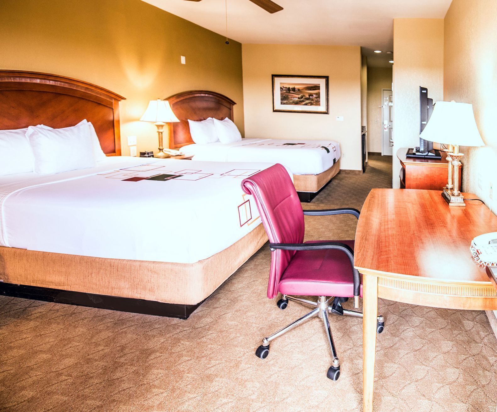 In-room safe, desk, blackout drapes, iron/ironing board