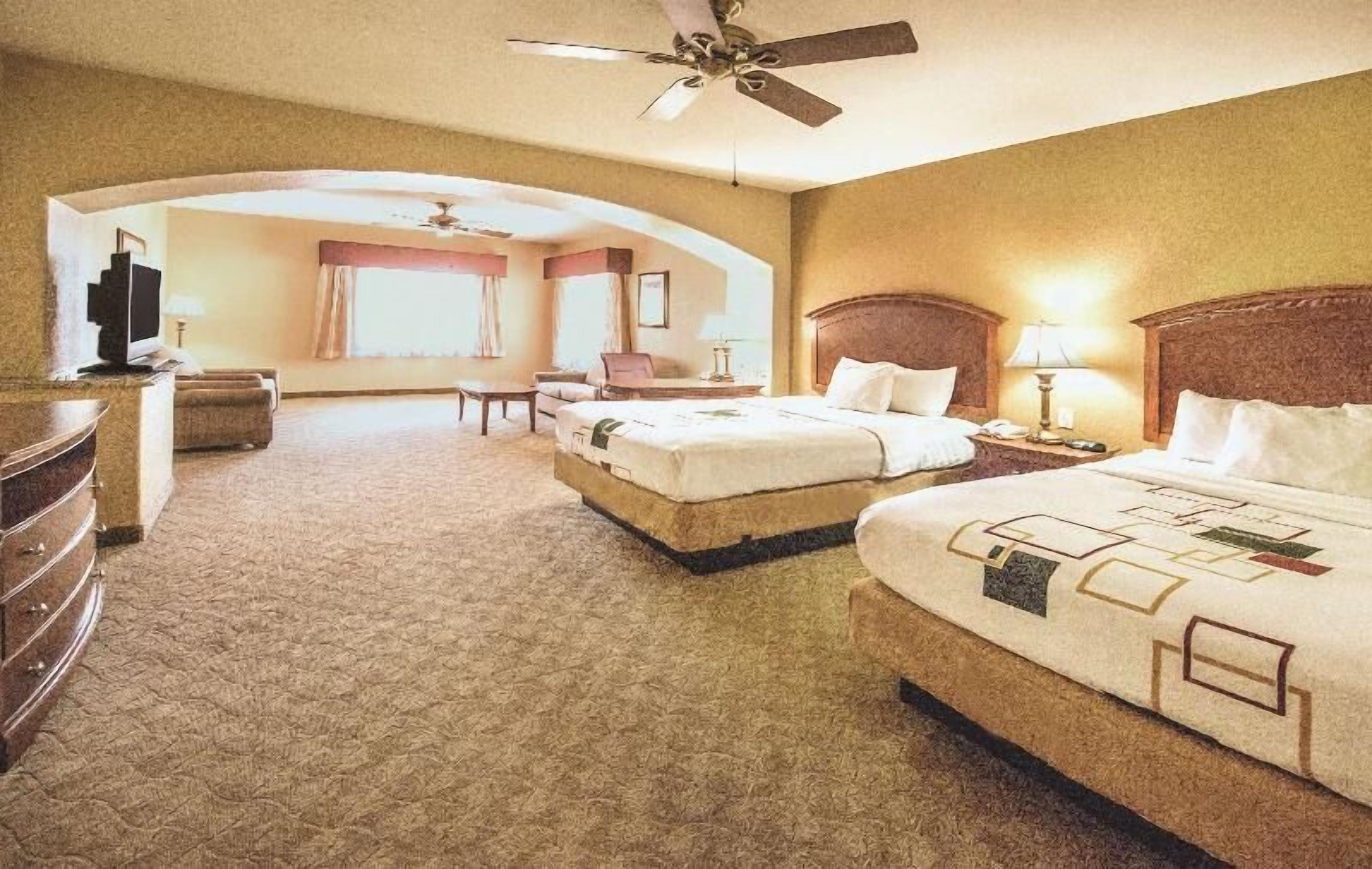 In-room safe, desk, blackout drapes, iron/ironing board